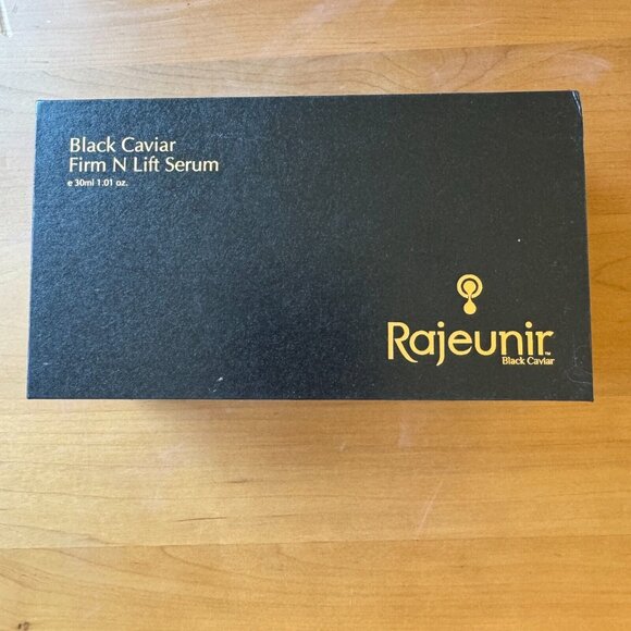RAJEUNIR Black Caviar Firm N Lift Serum 1.01 oz Anti-aging  MSRP $225 SHIPS FREE - Picture 4 of 8